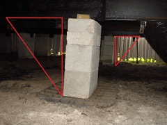 mobile home crawlspace inspection